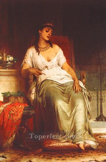 Thomas Francis Cleopatra Victorian painter Frank Bernard Dicksee Oil Paintings
